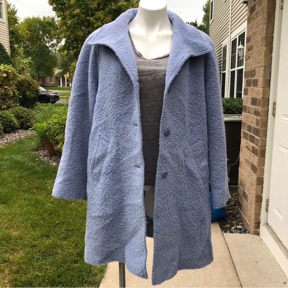 💙 Vintage Bill Blass Signature Alpaca & Wool Blend Jacket - Picture 14 of 14